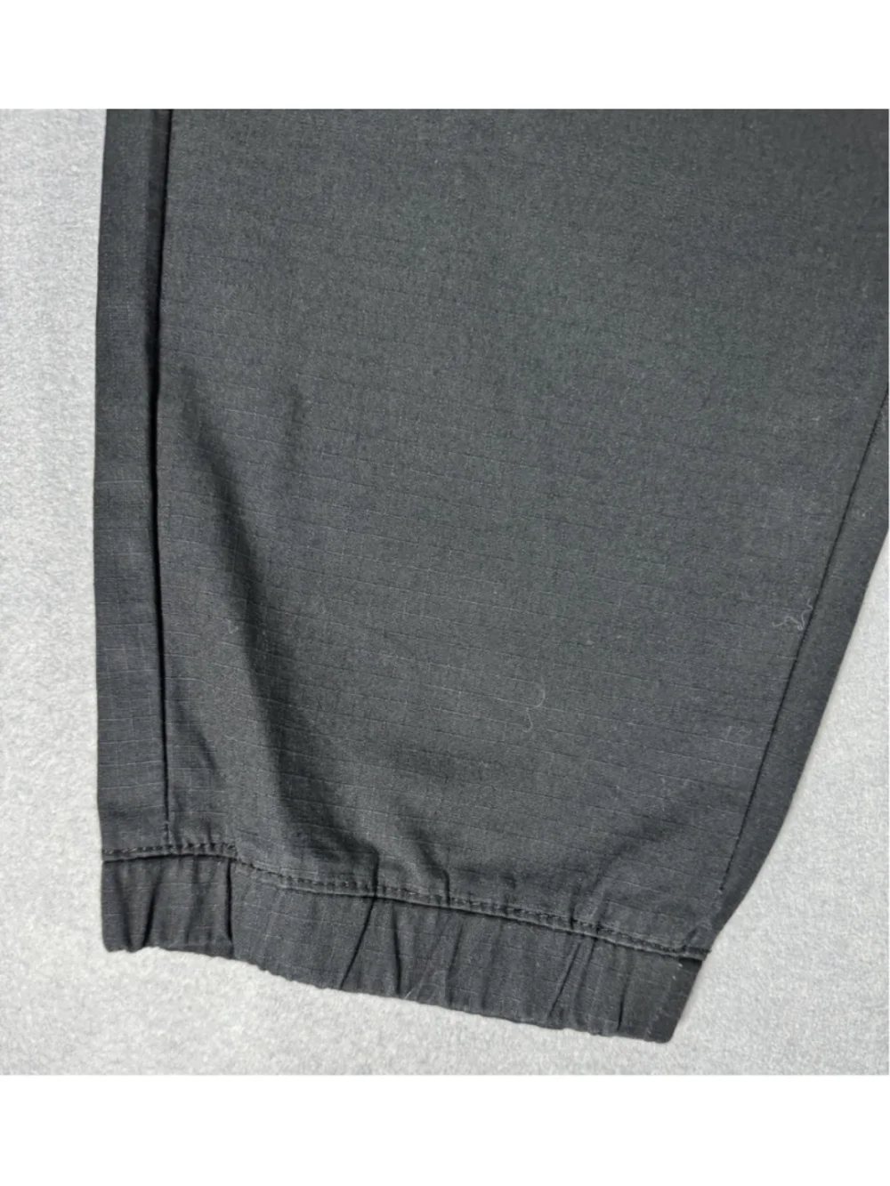 True Religion Jet Black Ripstop Jogger XL with Hook and Loop Pockets